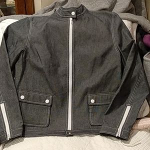 Jax Blue Gray Boutique Blazer Jacket dress up or down